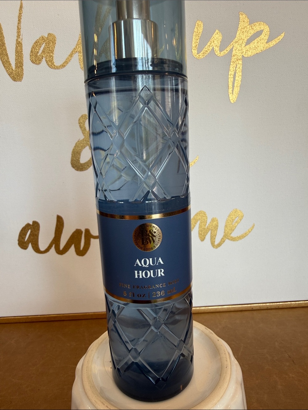 Bath & Body Works Aqua Hour Blue Fine Fragrance Mist